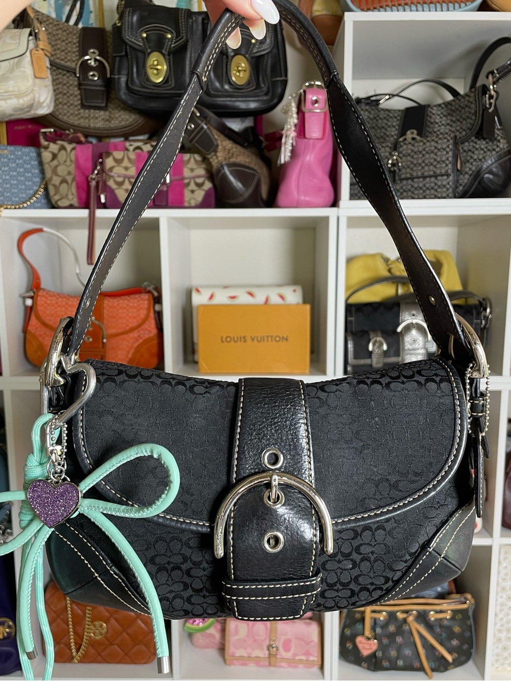Coach Vintage Y2K Black Small Soho Shoulder Bag ๐ค
